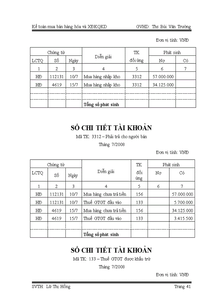 image for page Kế toán mua bán hàng hóa và xác định kết quả kinh doanh tại công ty tnhh dvtm trung tín