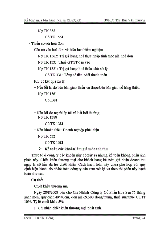 image for page Kế toán mua bán hàng hóa và xác định kết quả kinh doanh tại công ty tnhh dvtm trung tín