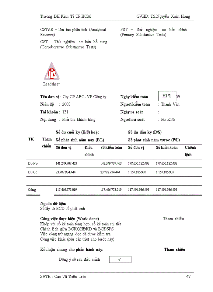 image for page Kiểm toán doanh thu và nợ phải thu tại công ty kiểm toán và dịch vụ tin học AISC