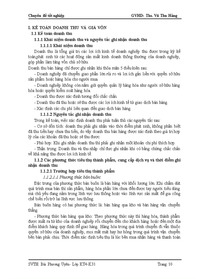 image for page Nghiên cứu công tác hạch toán kế toán thành thành phẩm tiêu thụ và xác định kết quả kinh doanh