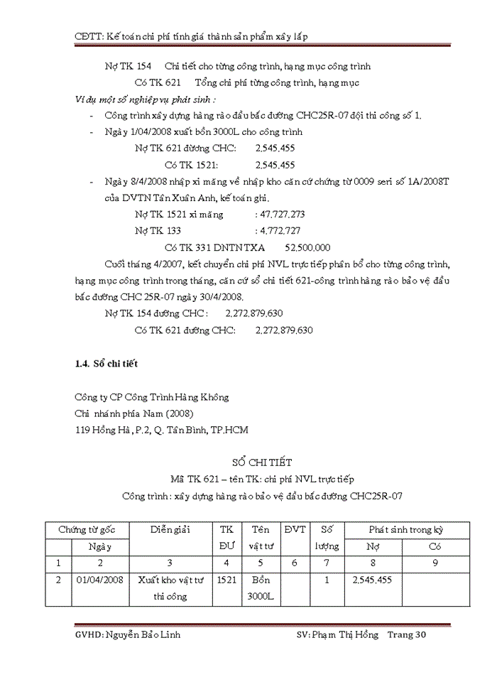 image for page Kế toán chi phí sản xuất và giá thành sản phẩm
