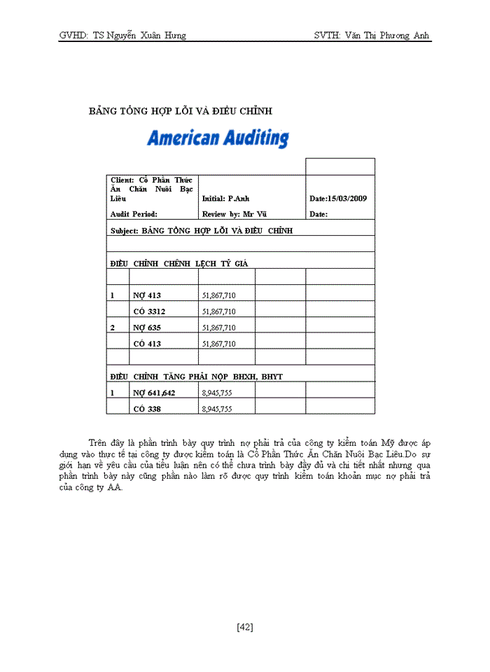 image for page Quy trình kiểm toán khoản mục nợ phải trả tại công ty kiểm toán mỹ