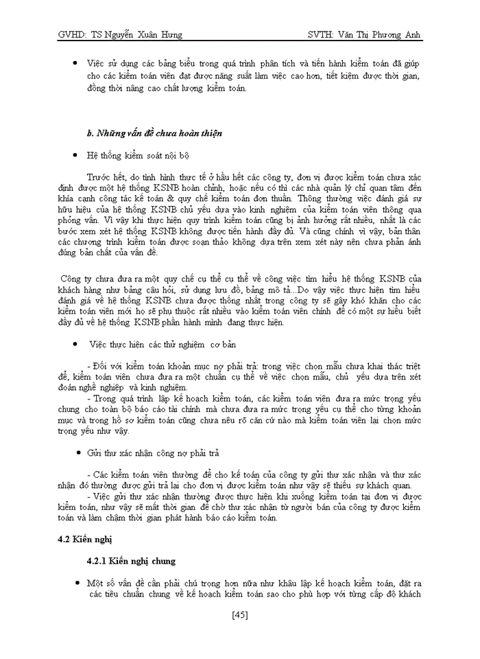 image for page Quy trình kiểm toán khoản mục nợ phải trả tại công ty kiểm toán mỹ