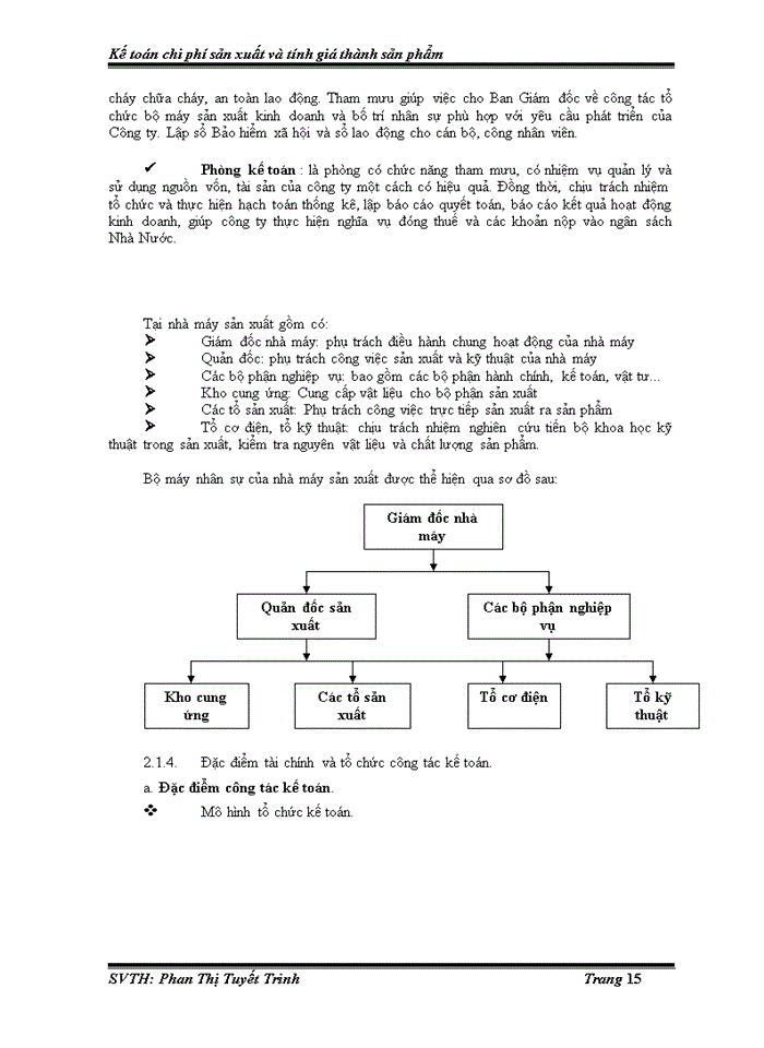 image for page Kế toán chi phí sản xuất và tính giá thành sản phẩm tại công ty TNHH SX – TM THIÊN THẠCH