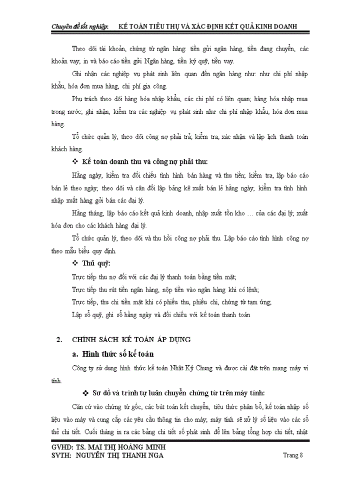 image for page Kế toán tiêu thụ và xác định kết quả kinh doanH