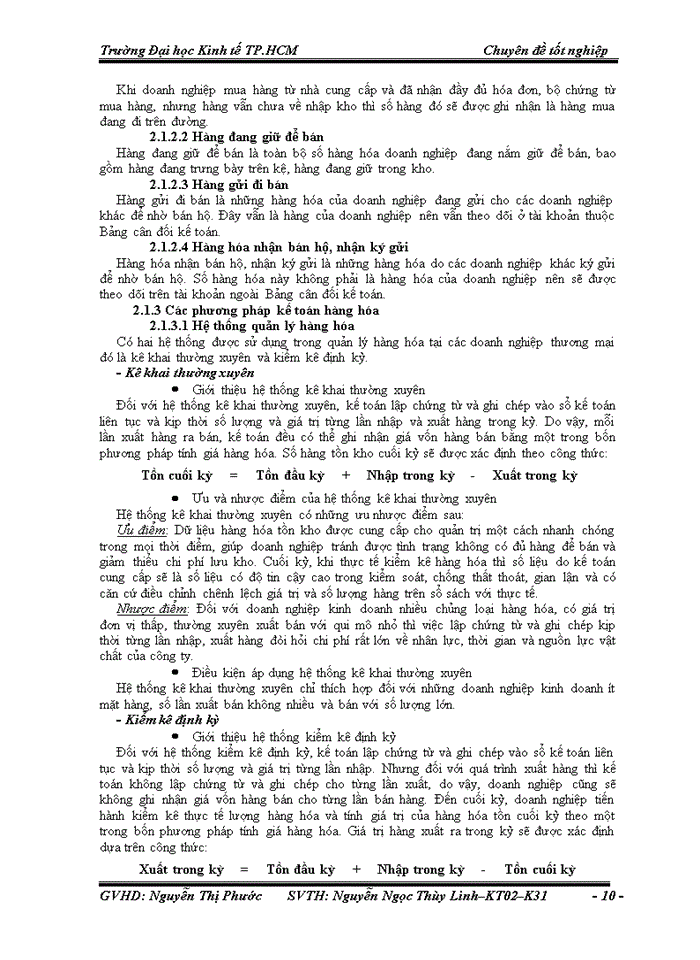 image for page Kế toán hàng hóa tại công ty tnhh