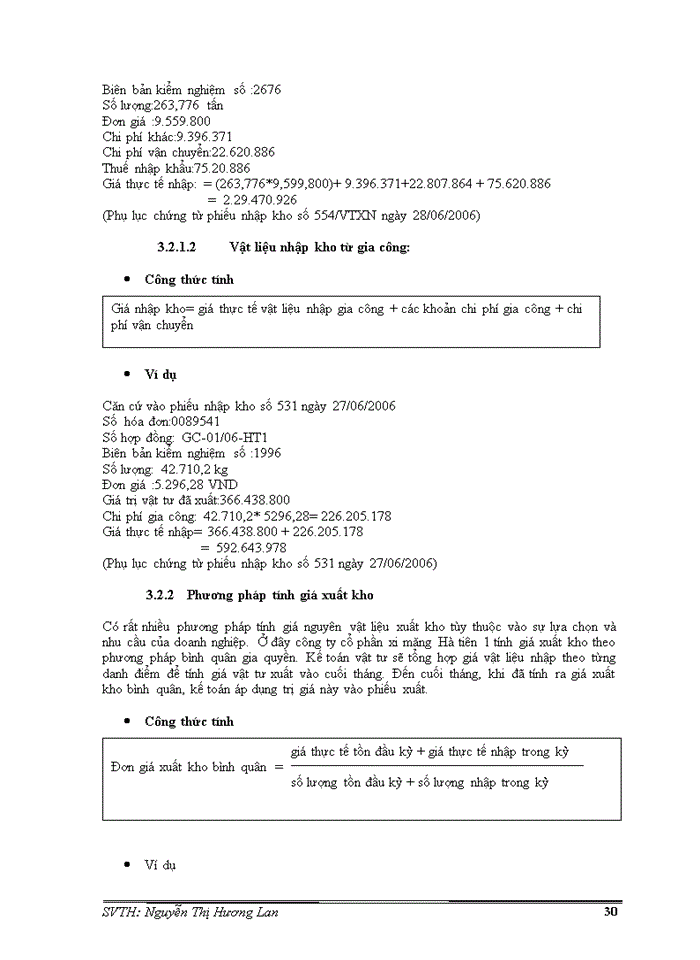 image for page Kế toán nguyên vật liệu tại công ty cổ phần xi măng hà tiên i