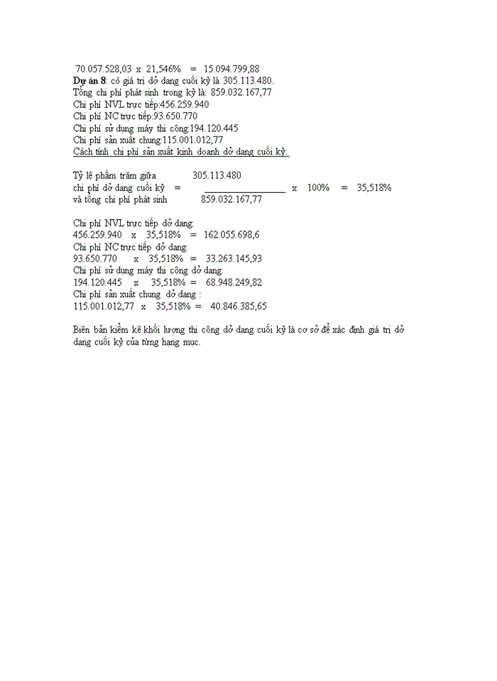 image for page Kế  toán tập hợp chi phí sản xuất và tính giá thành sản phẩm xây lắp.