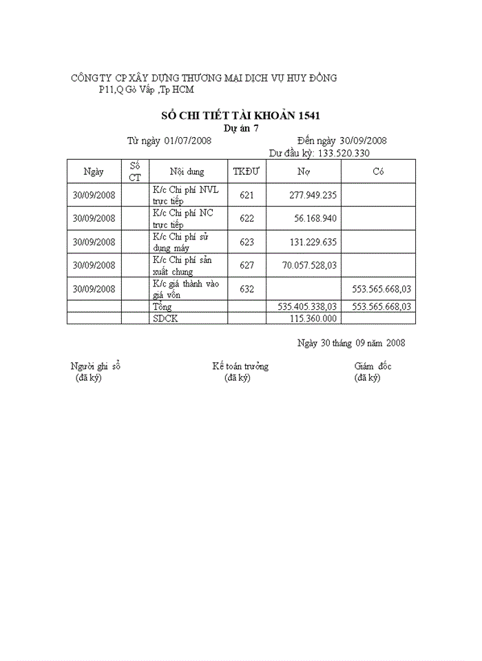 image for page Kế  toán tập hợp chi phí sản xuất và tính giá thành sản phẩm xây lắp.
