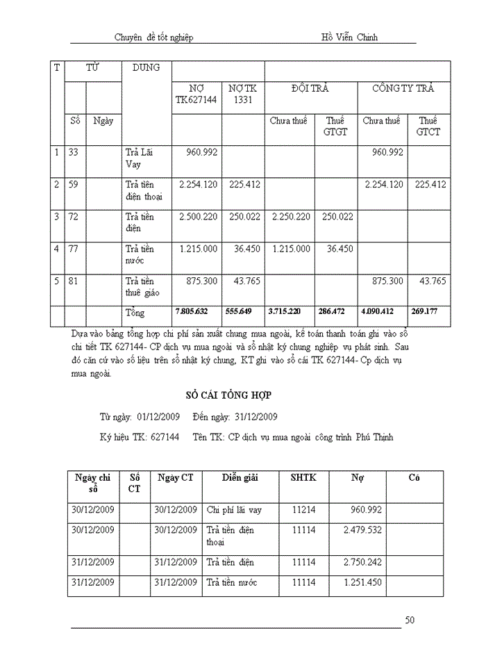 image for page Kế toán chi phí sản xuất và tính giá thành sản phẩm xây lắp tại công ty tnhh một thành viên cấp thoát nước và môi trường
 bình dương
