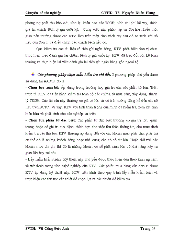 image for page Quá trình thu thập và đánh giá bằng chứng kiểm toán tại công ty  trách nhiệm hữu hạn dịch vụ tư vấn tài chính  kế toán và kiểm toán phía nam (aascs)