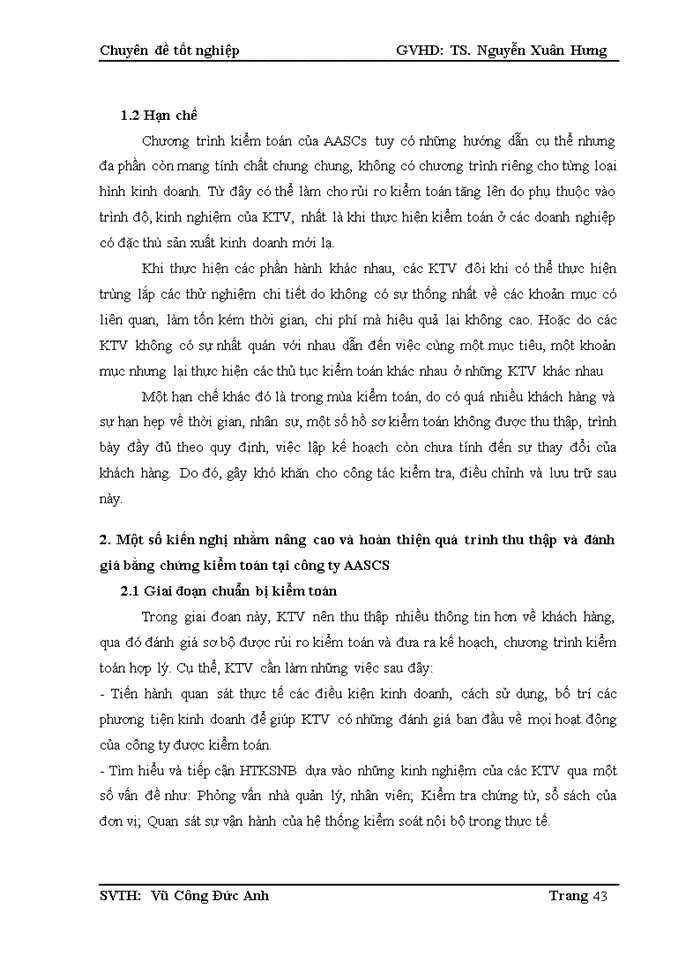 image for page Quá trình thu thập và đánh giá bằng chứng kiểm toán tại công ty  trách nhiệm hữu hạn dịch vụ tư vấn tài chính  kế toán và kiểm toán phía nam (aascs)