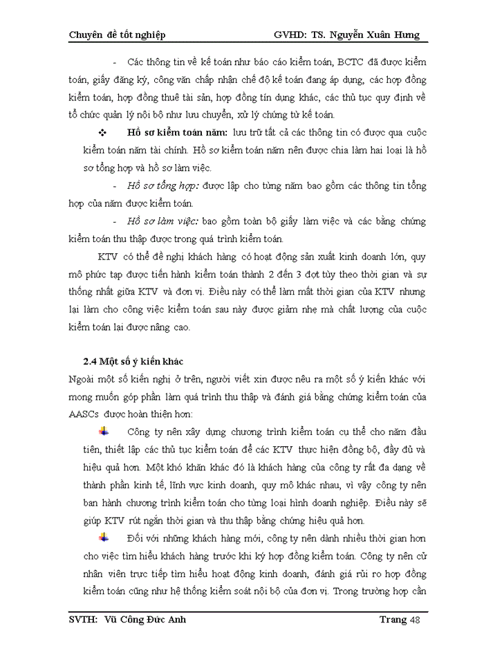 image for page Quá trình thu thập và đánh giá bằng chứng kiểm toán tại công ty  trách nhiệm hữu hạn dịch vụ tư vấn tài chính  kế toán và kiểm toán phía nam (aascs)
