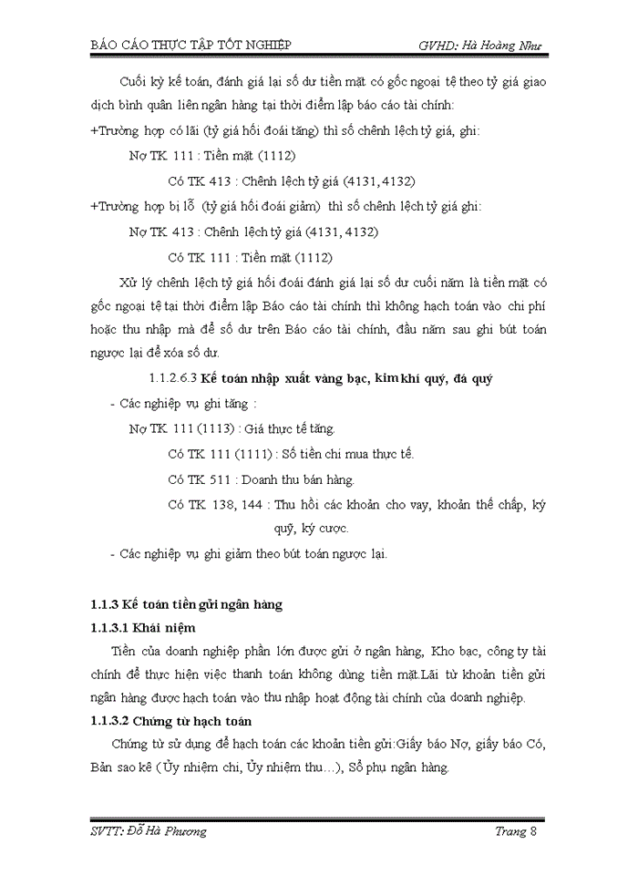 image for page Kế toán vốn bằng tiền và các khoản phải thu