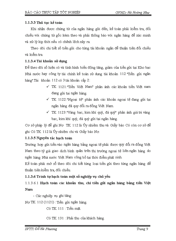 image for page Kế toán vốn bằng tiền và các khoản phải thu