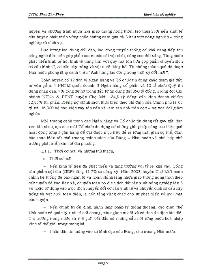 image for page Phân tích hiệu quả hoạt động kinh doanh của ngân hàng nông nghiệp và phát triển nông thôn huyện chợ