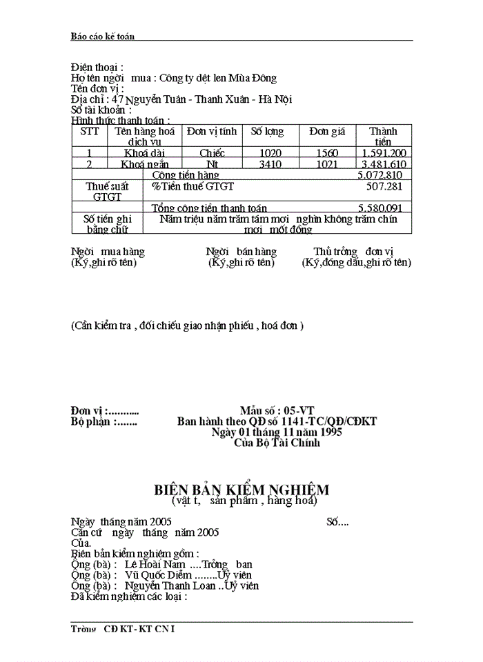 image for page Phân tích báo  cáo tài chính công ty tnhh tm & sx ngân hà