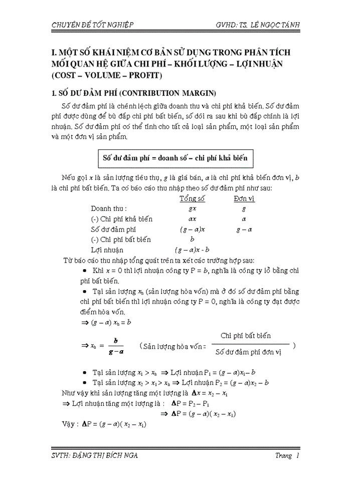 image for page Phân tích mối quan hệ c – v – p (chi phí – khối lượng – lợi nhuận) tại công ty cp cao su sài gòn kymdan