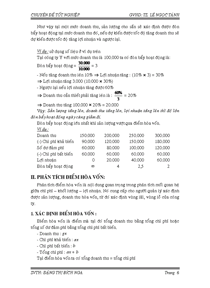 image for page Phân tích mối quan hệ c – v – p (chi phí – khối lượng – lợi nhuận) tại công ty cp cao su sài gòn kymdan