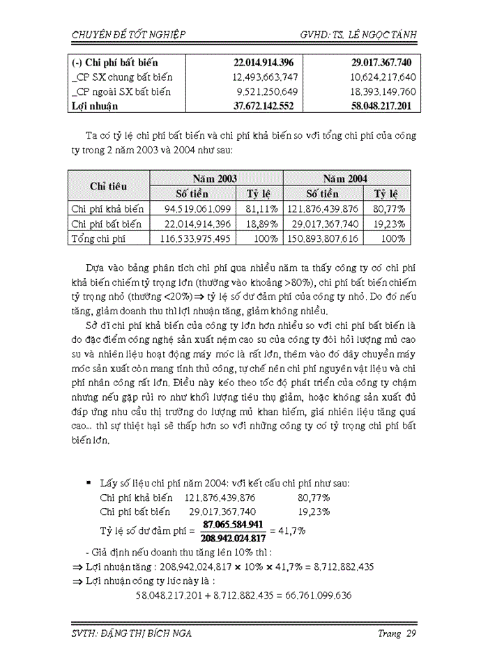 image for page Phân tích mối quan hệ c – v – p (chi phí – khối lượng – lợi nhuận) tại công ty cp cao su sài gòn kymdan