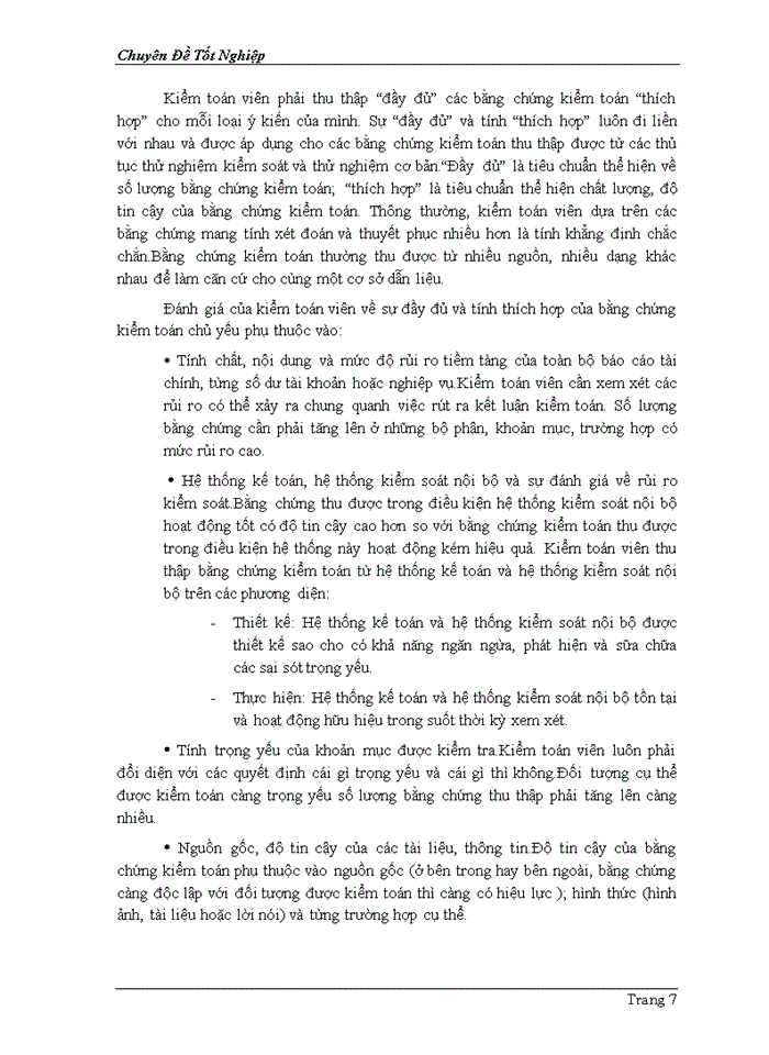 image for page Phương pháp thu thập bằng chứng kiểm toán khoản mục hàng tồn kho