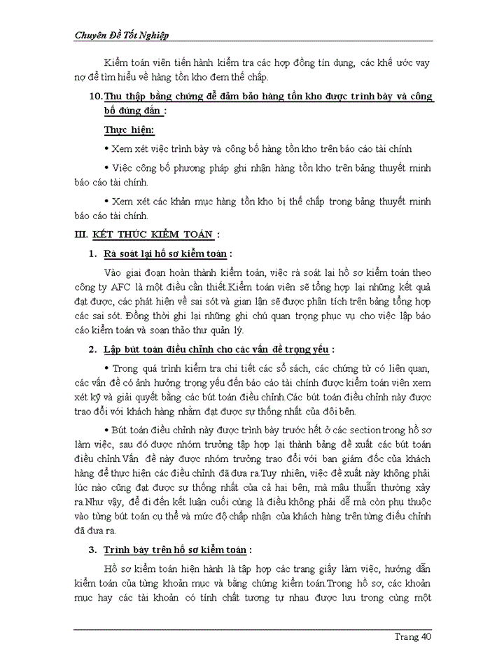 image for page Phương pháp thu thập bằng chứng kiểm toán khoản mục hàng tồn kho