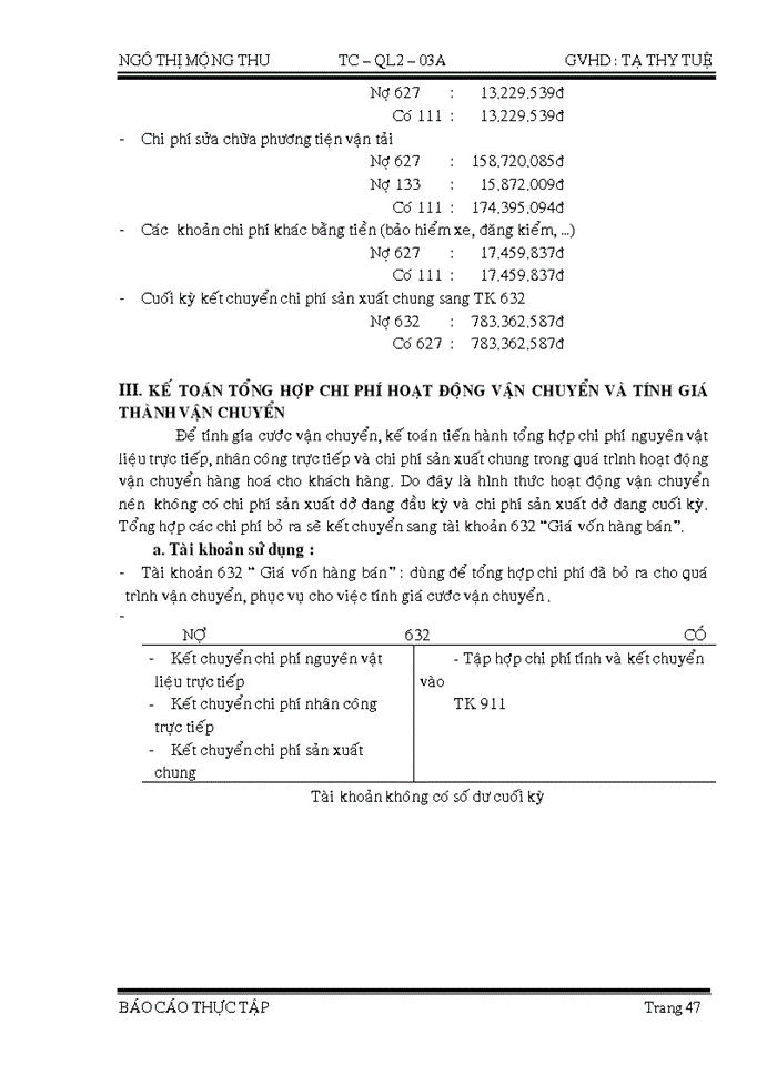 image for page Hạch toán kế toán tại HTX xe du lịch - vận tải - thi công cơ giới Hiệp Phát