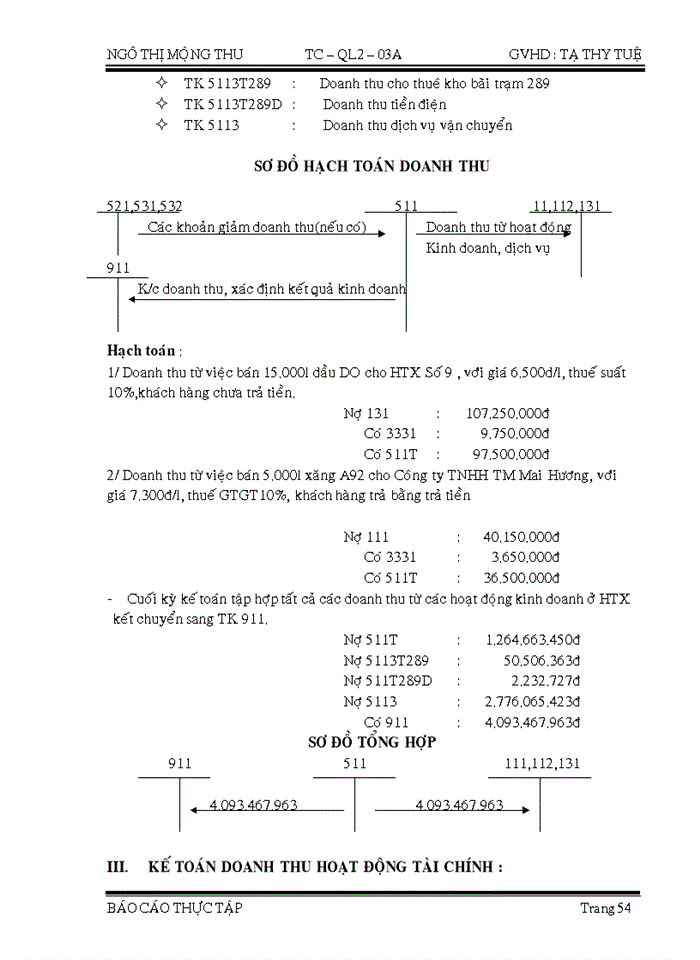 image for page Hạch toán kế toán tại HTX xe du lịch - vận tải - thi công cơ giới Hiệp Phát