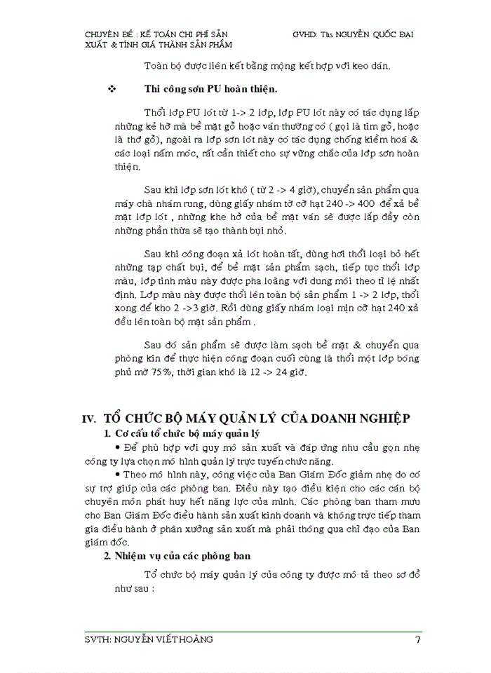 image for page Kế toán chi phí sản xuất, tính giá thành sản phẩm & tại công đá ốp lát và trang trí nội thất HOÀNG LÊ