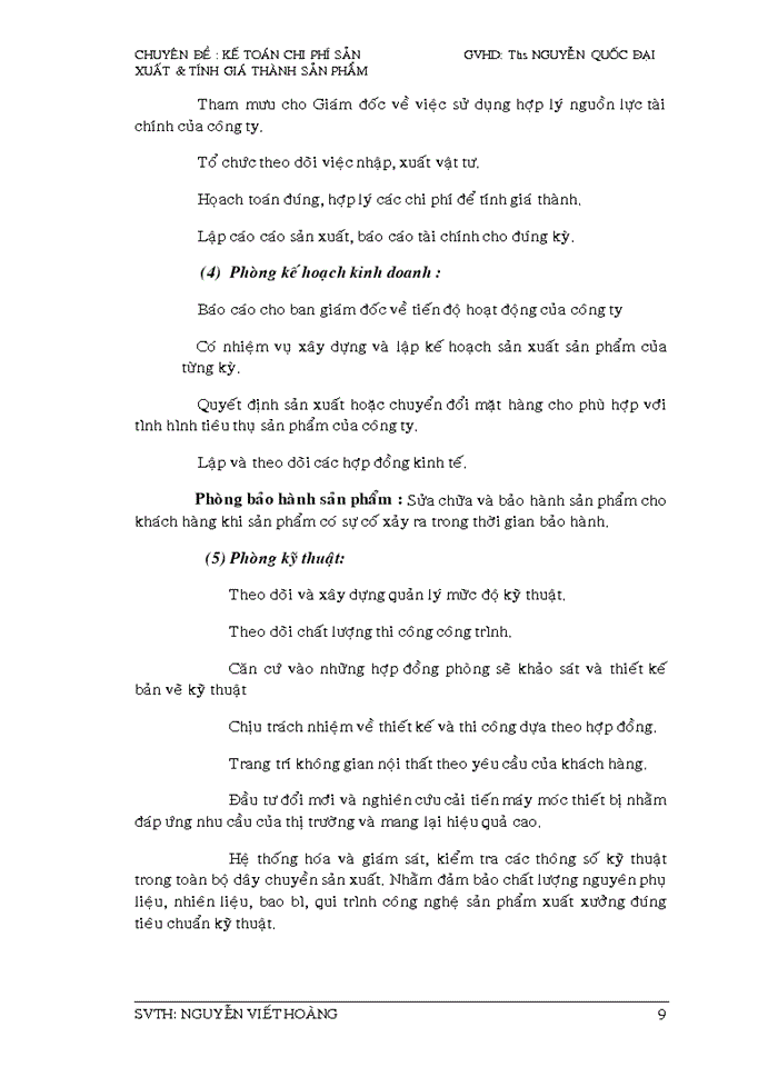 image for page Kế toán chi phí sản xuất, tính giá thành sản phẩm & tại công đá ốp lát và trang trí nội thất HOÀNG LÊ