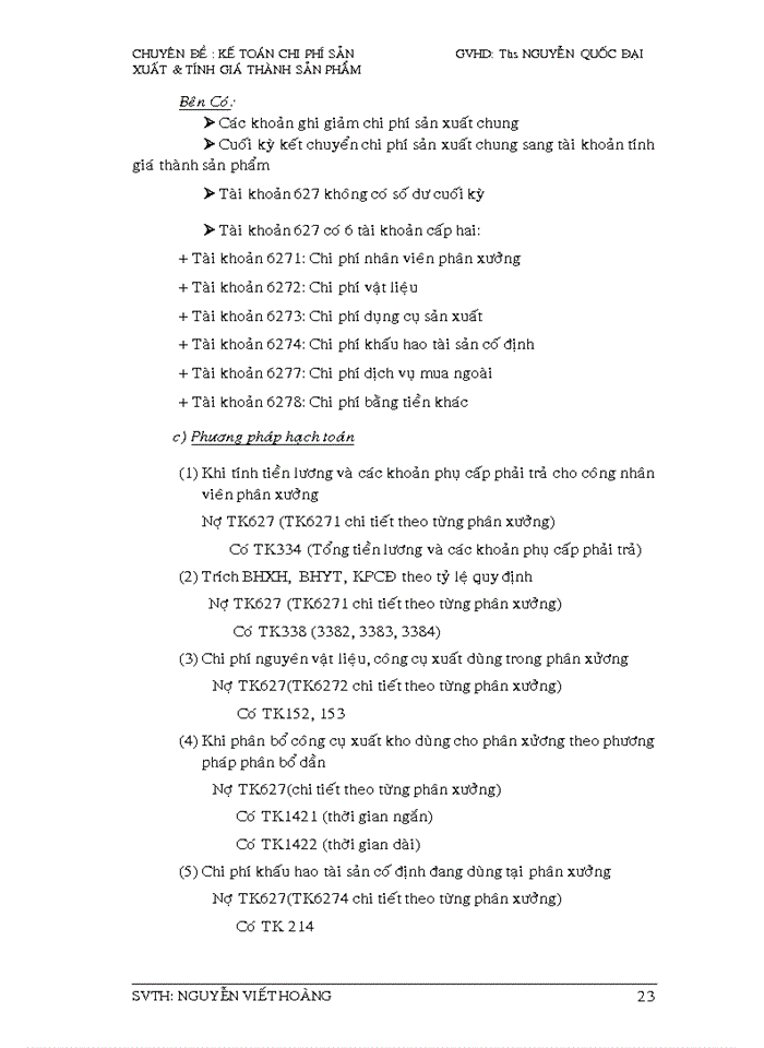 image for page Kế toán chi phí sản xuất, tính giá thành sản phẩm & tại công đá ốp lát và trang trí nội thất HOÀNG LÊ