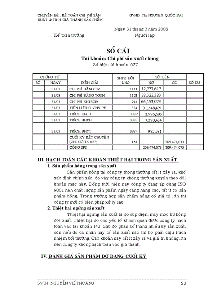 image for page Kế toán chi phí sản xuất, tính giá thành sản phẩm & tại công đá ốp lát và trang trí nội thất HOÀNG LÊ