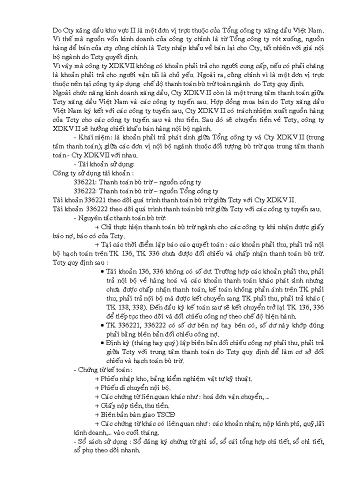 image for page Kế toán khoản phải thu khách hàng, phải thu phải trả nội bộ