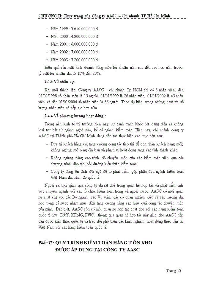 image for page Quy trình kiểm toán khoản mục hàng tồn kho