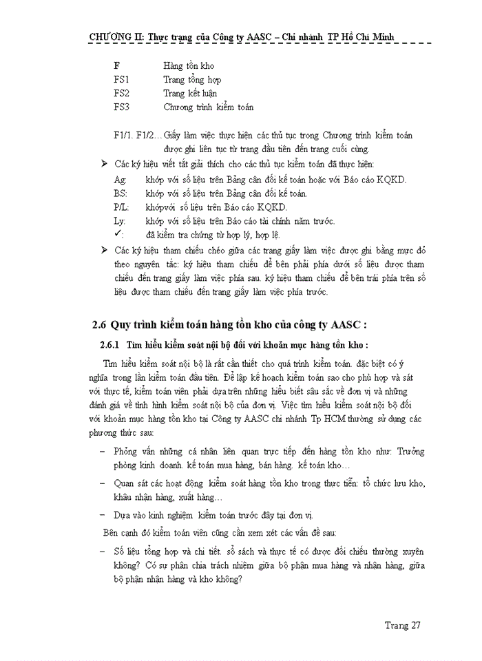 image for page Quy trình kiểm toán khoản mục hàng tồn kho
