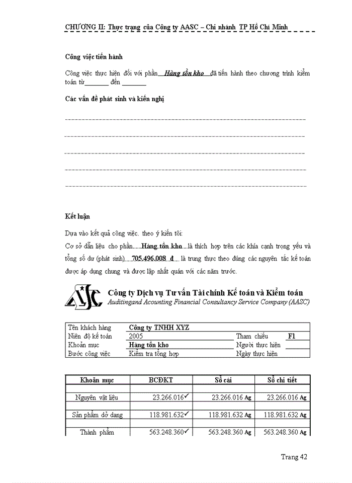 image for page Quy trình kiểm toán khoản mục hàng tồn kho