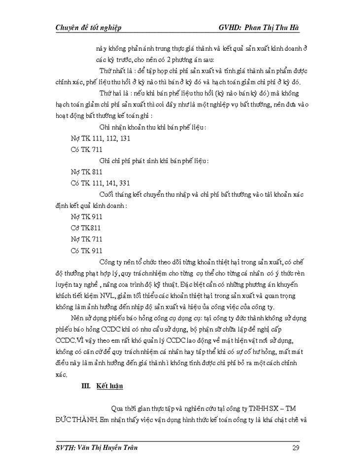 image for page Thực trạng về kế toán tập hợp chi phí sản xuất và tính giá thành sản phẩm tại công ty TNHH SX-TM ĐỨC THÀNH