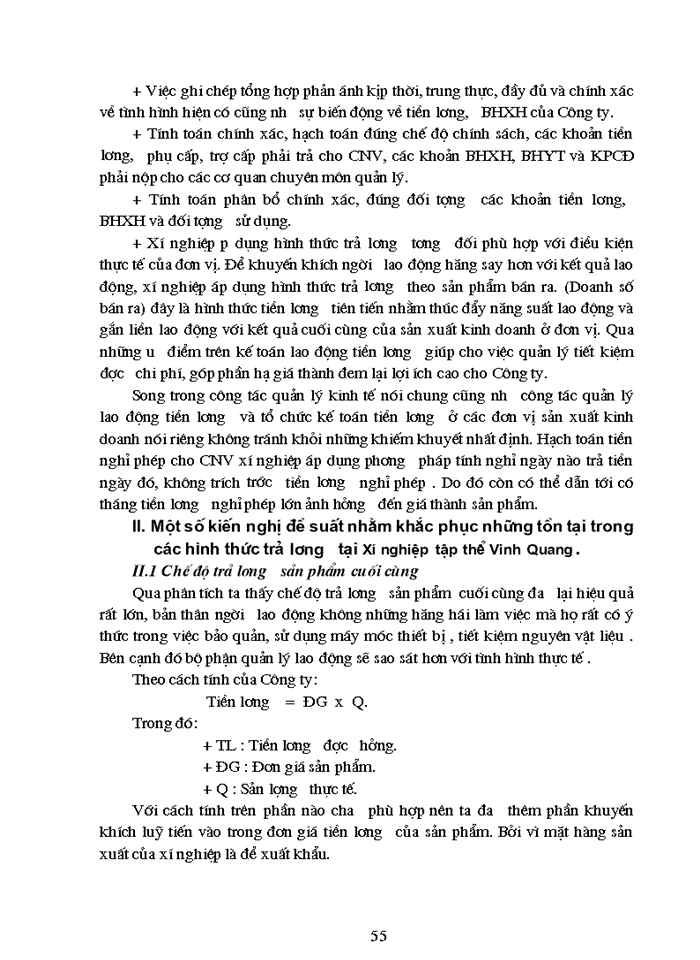 image for page Kế toán tiền lương và các khoản trích theo lương tại Xí nghiệp tập thể Vinh Quang