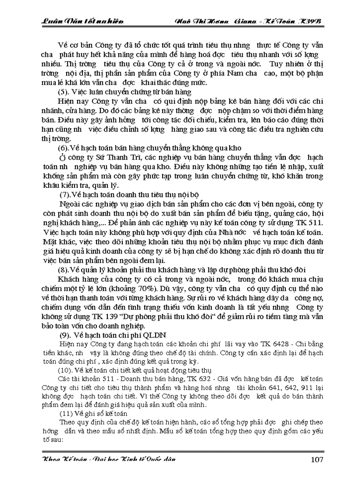 image for page Lý luận chung về hạch toán thành phẩm, tiêu thụ thành phẩm và xác định kết quả tiêu thụ trong doanh nghiệp sản xuất