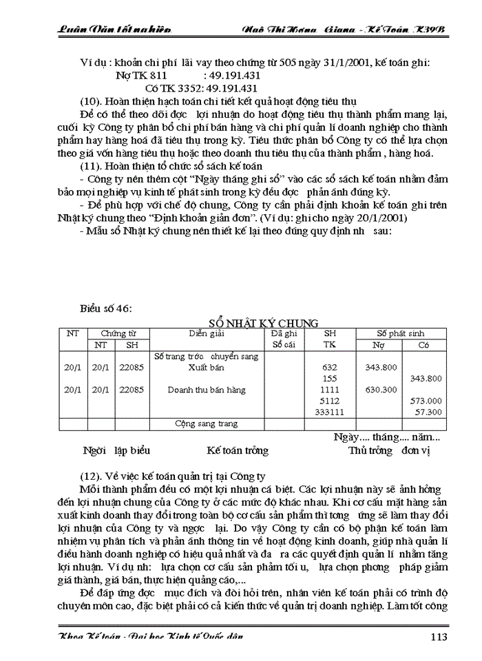image for page Lý luận chung về hạch toán thành phẩm, tiêu thụ thành phẩm và xác định kết quả tiêu thụ trong doanh nghiệp sản xuất