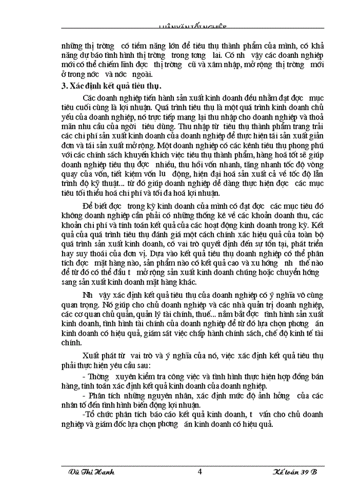 image for page Lý luận chung về hạch toán thành phẩm, tiêu thụ thành phẩm và xác định kết quả tiêu thụ trong doanh nghiệp sản xuất