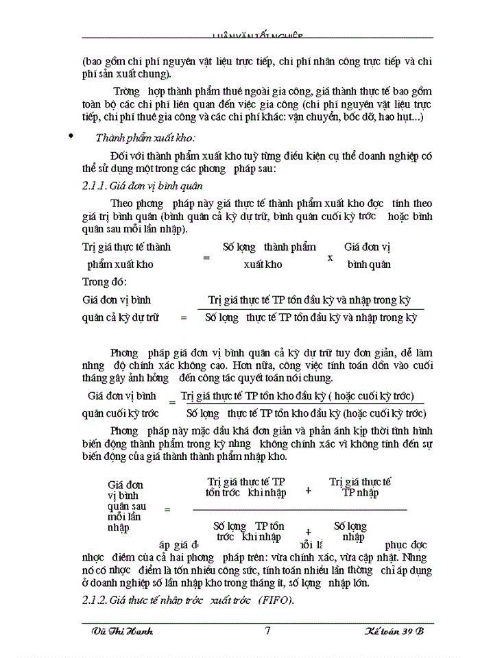 image for page Lý luận chung về hạch toán thành phẩm, tiêu thụ thành phẩm và xác định kết quả tiêu thụ trong doanh nghiệp sản xuất