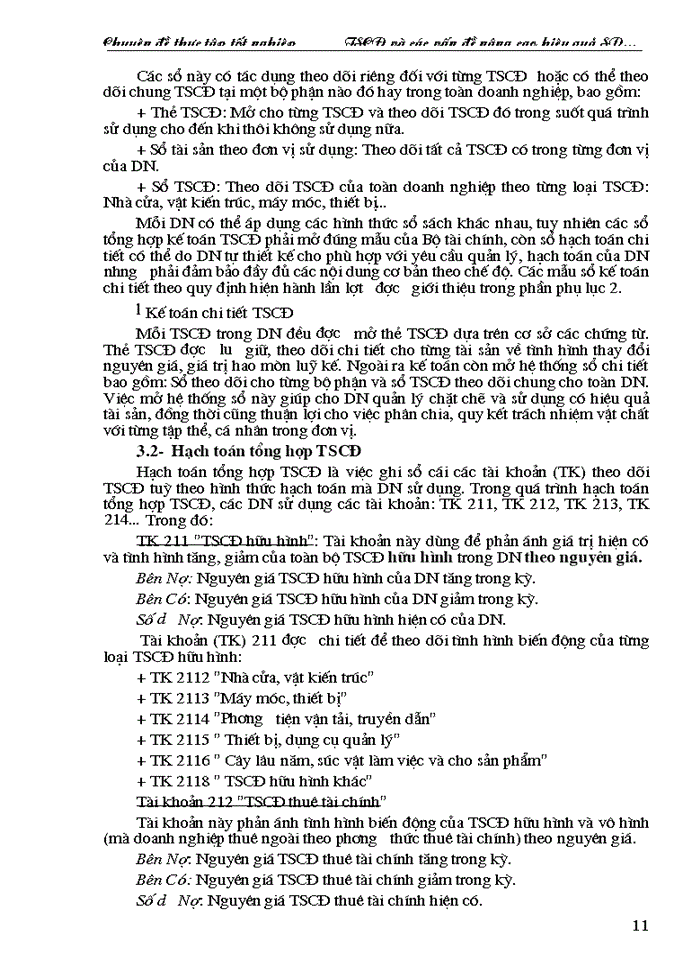 image for page Tài sản cố định và các vấn đề nâng cao hiệu quả sử dụng