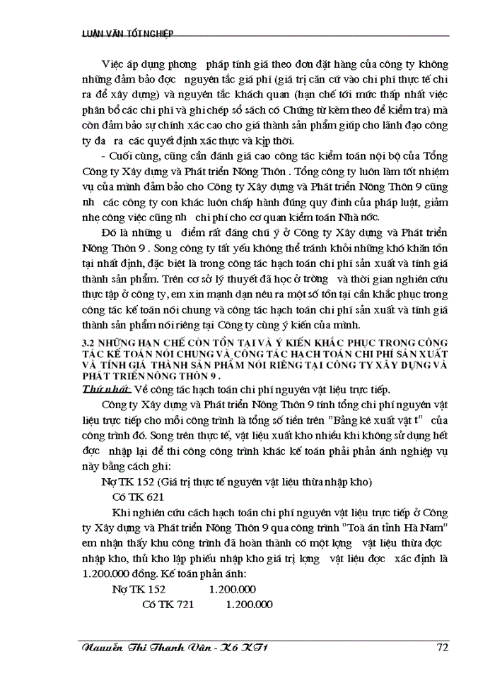 image for page Kế toán chi phí sản xuất và tính giá thành sản phẩm ở Công ty Xây Dựng và Phát Triển Nông Thôn 9