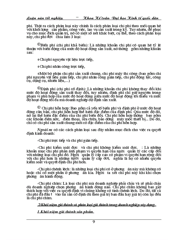 image for page Hoàn thiện công tác hạch toán chi phí sản xuất và tính giá thành sản phẩm tại Công ty xây dựng số 34