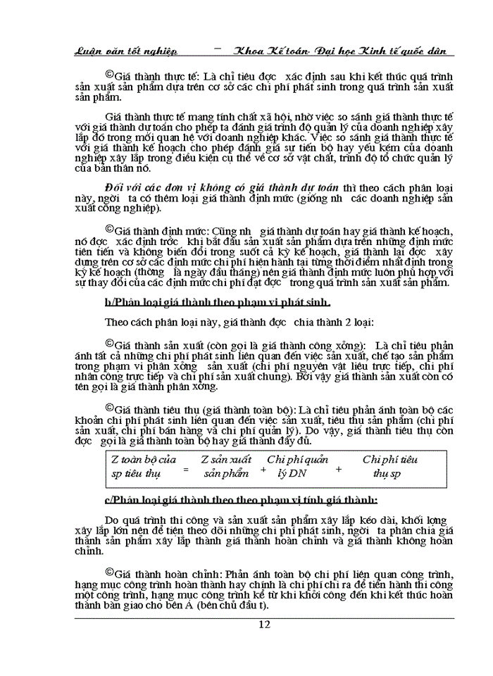 image for page Hoàn thiện công tác hạch toán chi phí sản xuất và tính giá thành sản phẩm tại Công ty xây dựng số 34