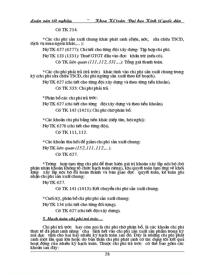 image for page Hoàn thiện công tác hạch toán chi phí sản xuất và tính giá thành sản phẩm tại Công ty xây dựng số 34