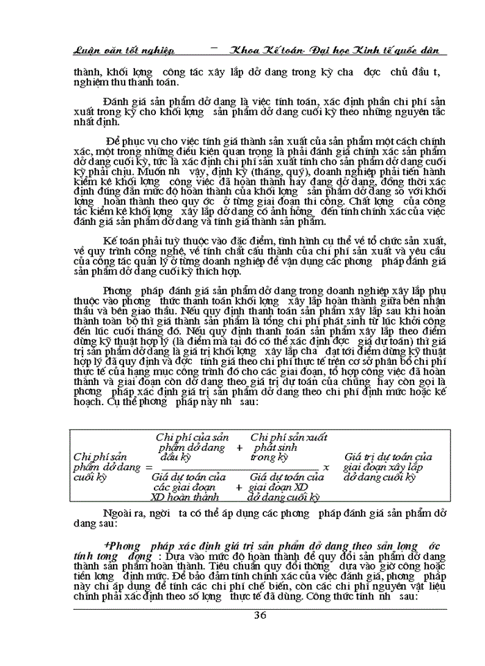 image for page Hoàn thiện công tác hạch toán chi phí sản xuất và tính giá thành sản phẩm tại Công ty xây dựng số 34