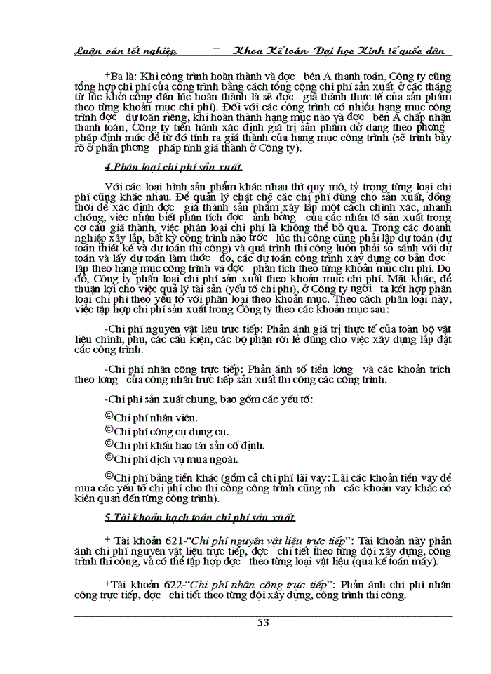 image for page Hoàn thiện công tác hạch toán chi phí sản xuất và tính giá thành sản phẩm tại Công ty xây dựng số 34