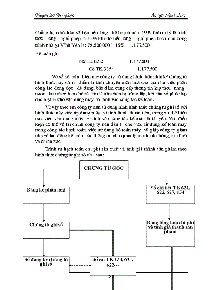image for page Hoàn thiện hạch toán phí sản xuất và tính giá thành sản phẩm tại công ty vật liệu và xây lắp